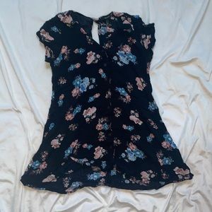 Small floral black dress from forever 21